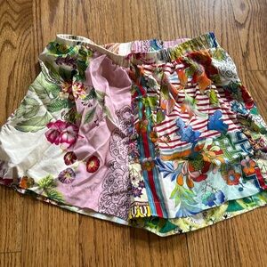 Johnny Was Silk shorts